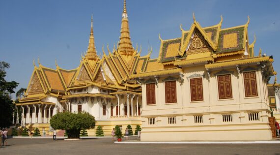 Royal Palace grounds, Phnom Penh