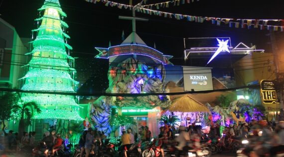 Christmas in Ho Chi Minh City