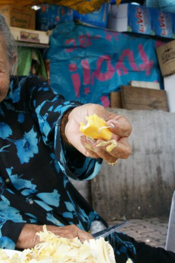 Saigon fruit seller