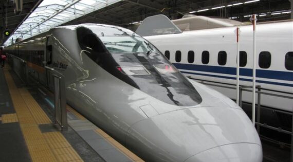 High-speed train in Japan