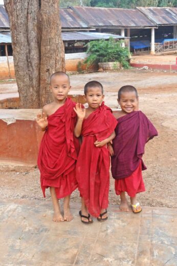 Child monks - A picture book of Burma