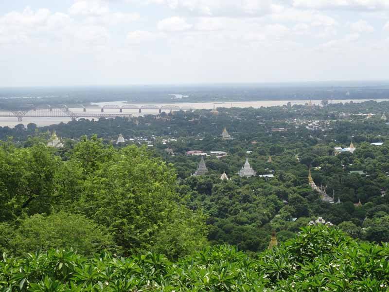 The view over Sagaing