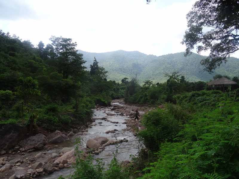 The beautiful surroundings of the Shan Hills