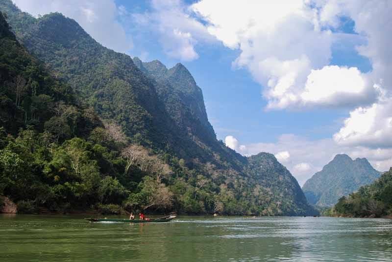 Northern Laos Boating