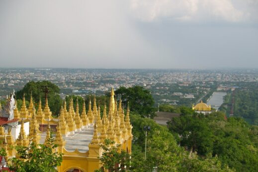 The View from Mandalay Hill InsideBurma Tours