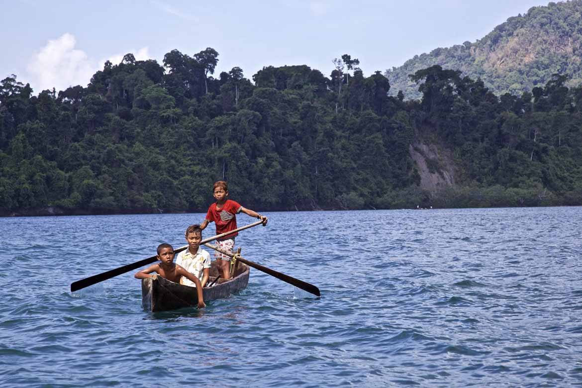 Burma's Moken people spend their lives on the sea in the Myeik Archipelago