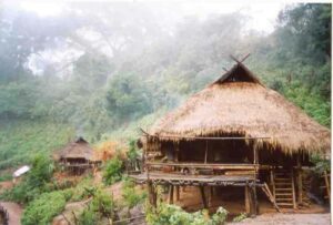 Keng Tung - hill tribe village on the way to chinese border