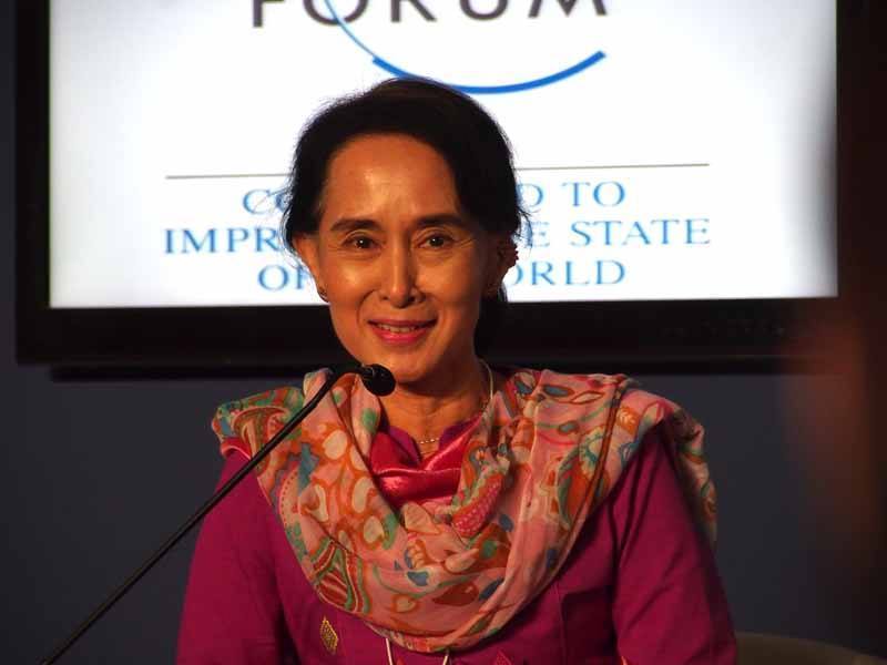 Aung San Suu Kyi in 2013