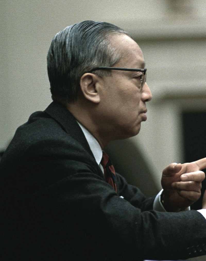 U Thant during his tenure as UN Secretary-General