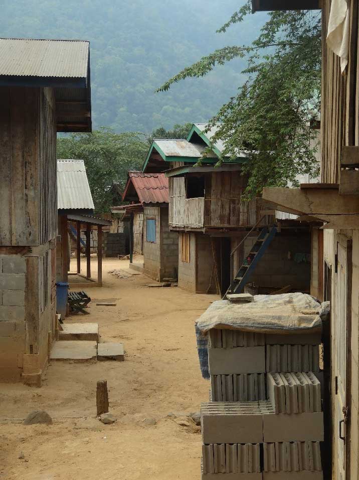 Quiet streets of the Kamu Village