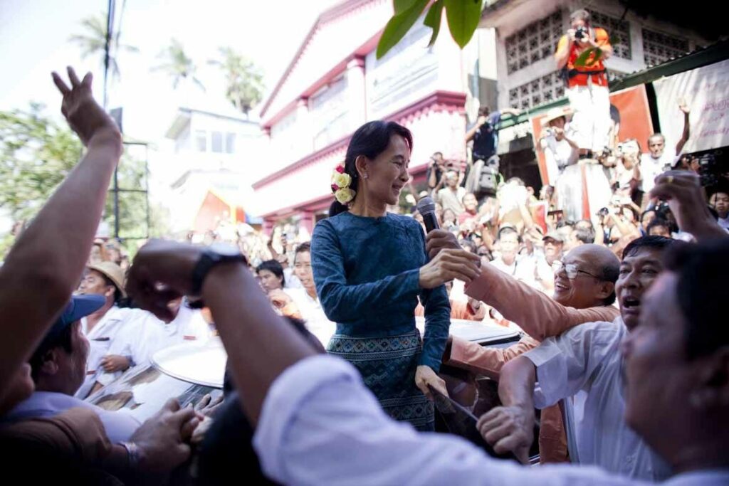 Aung San Suu Kyi has spoken out against Burma's antiquated anti-gay laws