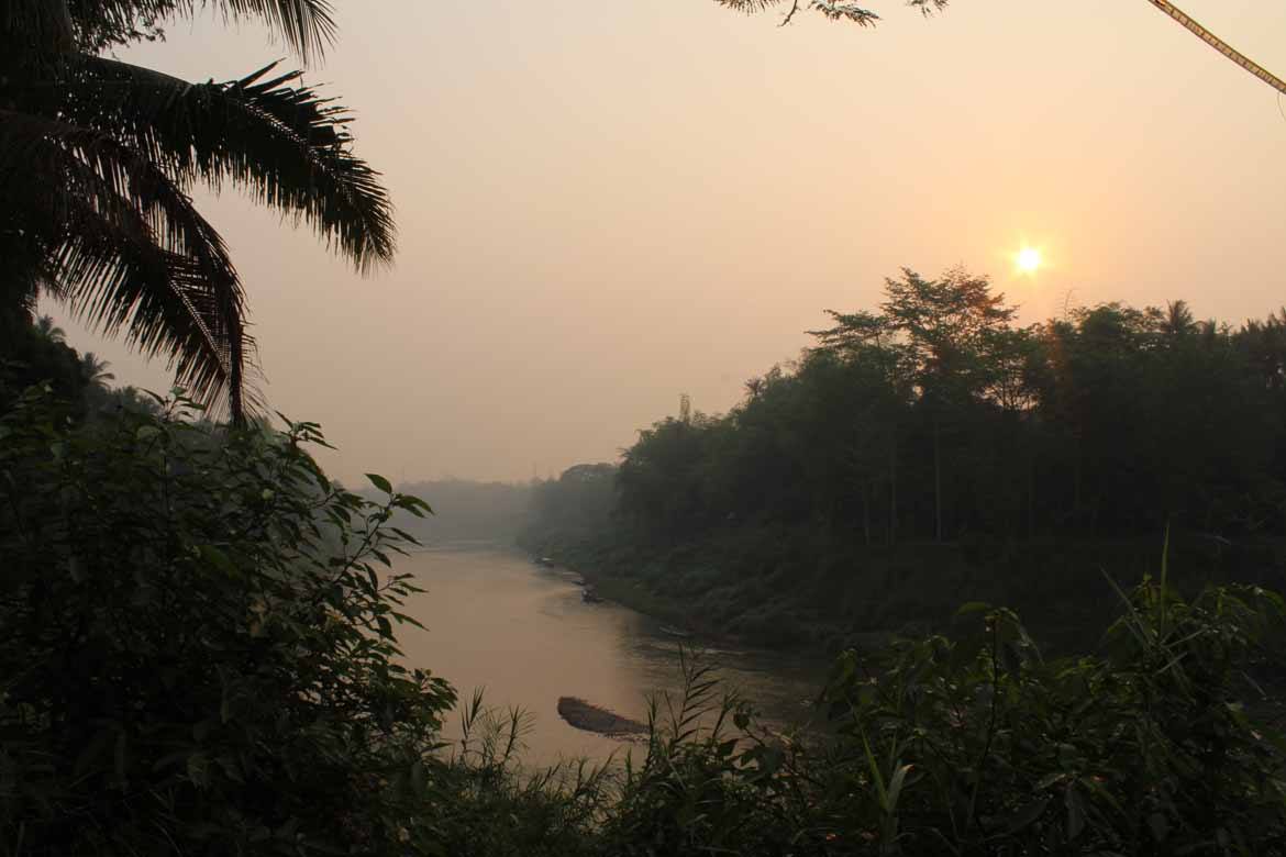 Luang Prabang's Mekong and Nam Ou rivers give it a relaxing, tropical vibe