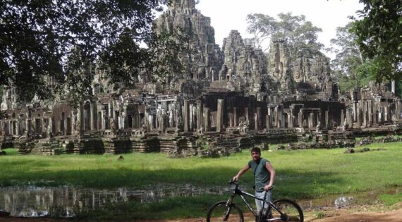 Cycling in Angkor