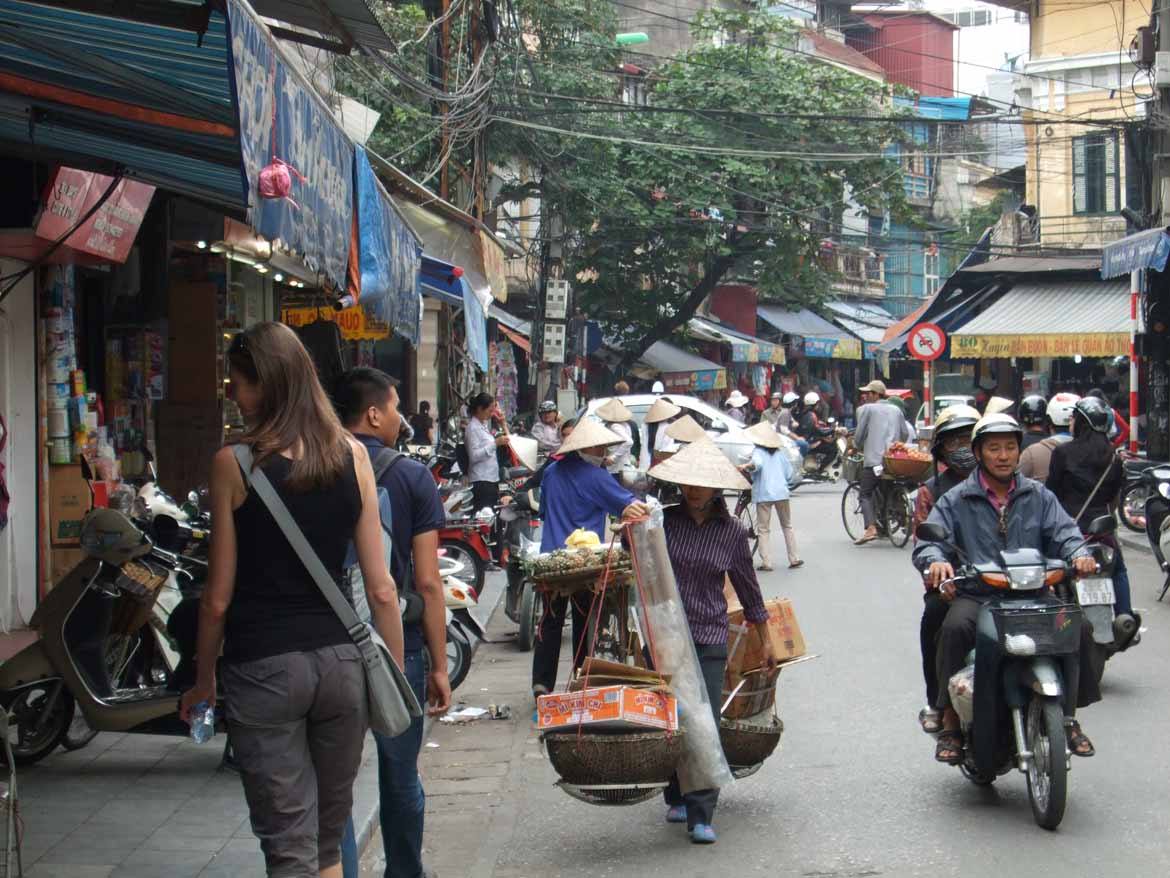 Hanoi's old quarter was once a thriving centre for arts and crafts