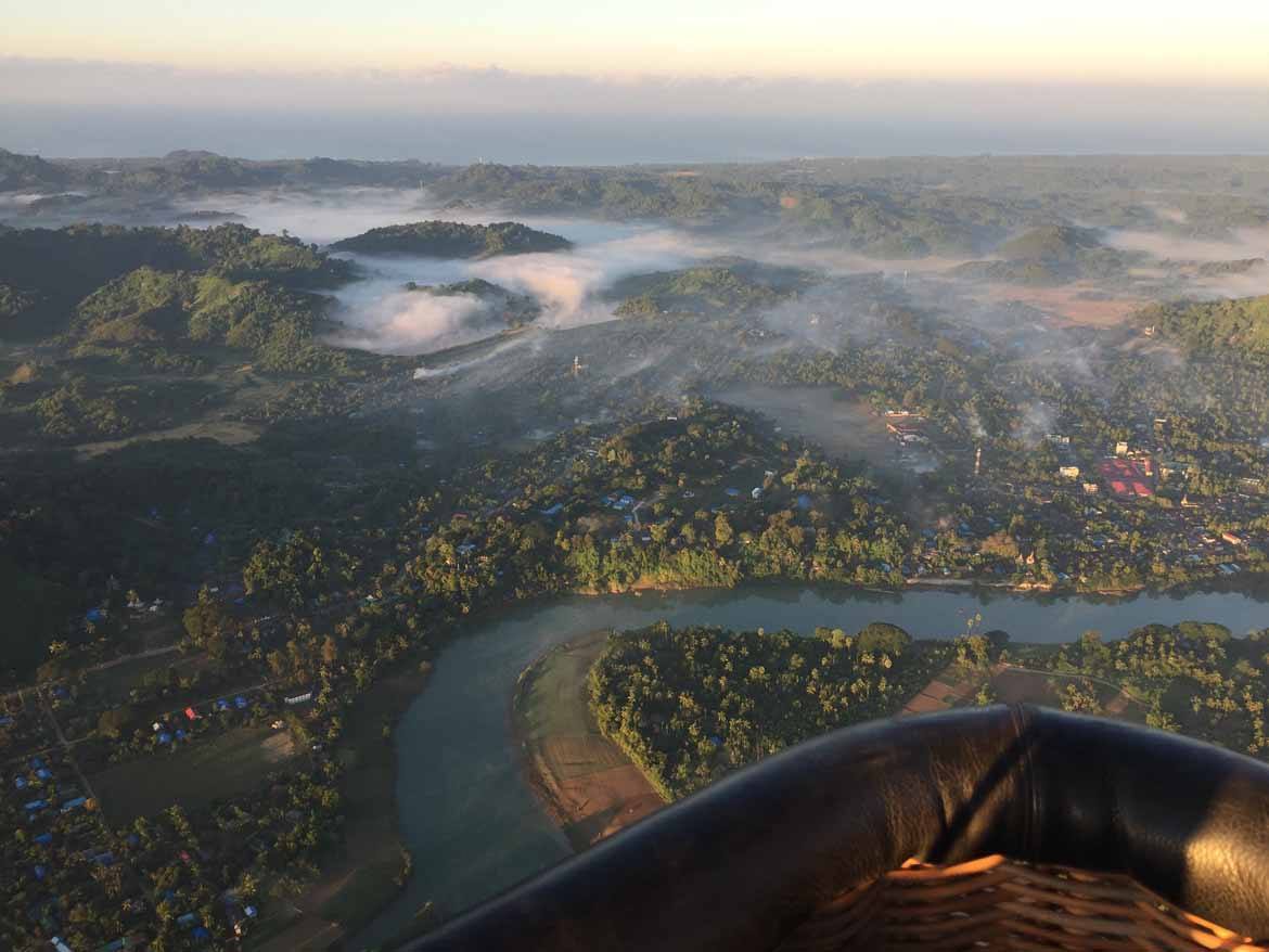 The meandering rivers of Rakhine State