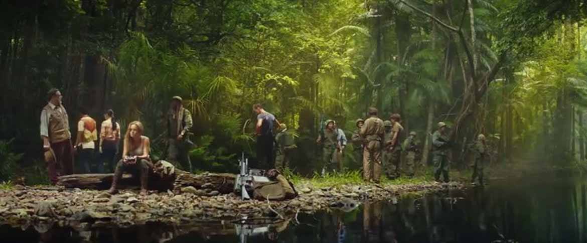 The cast of Kong in the jungle