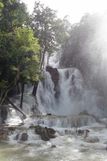 Kuang Si Falls, not far from Luang Prabang