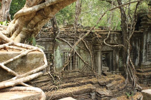 Beng Mealea Temple in Cambodia