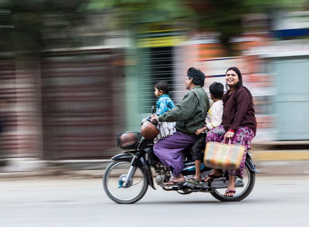 Travel Photography Competition - Busy streets of Mandalay, Burma 