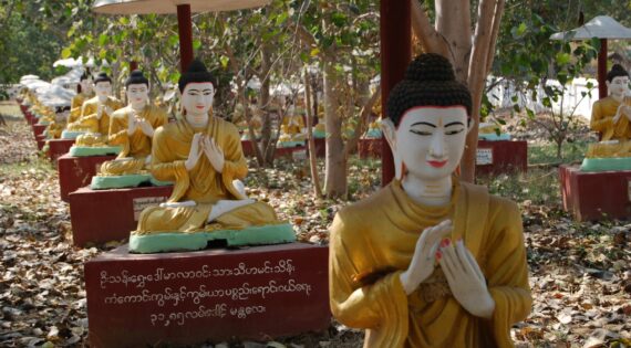Monywa in Burma (Myanmar)
