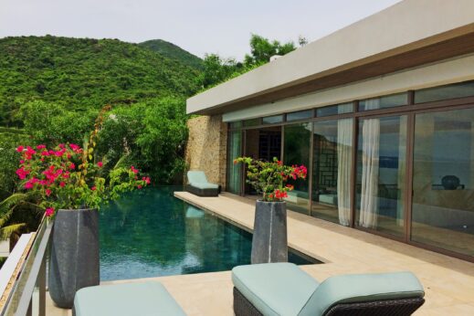 Private pool at the Mia Resort Nha Trang - Luxury resort in Vietnam