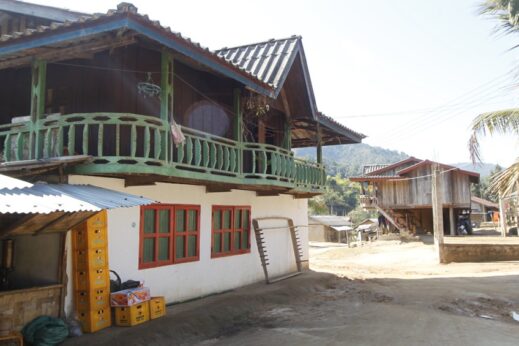 Stay at a homestay whilst hiking in Laos