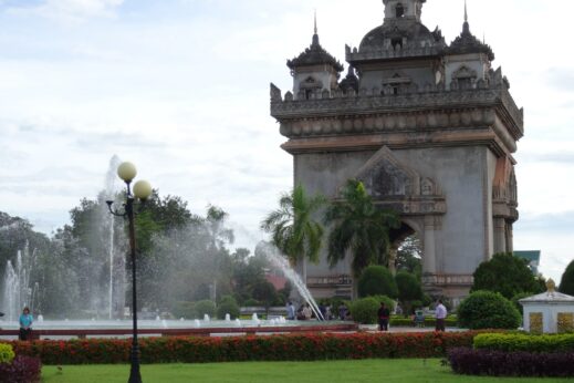 Patuxay in Vientiane, Laos