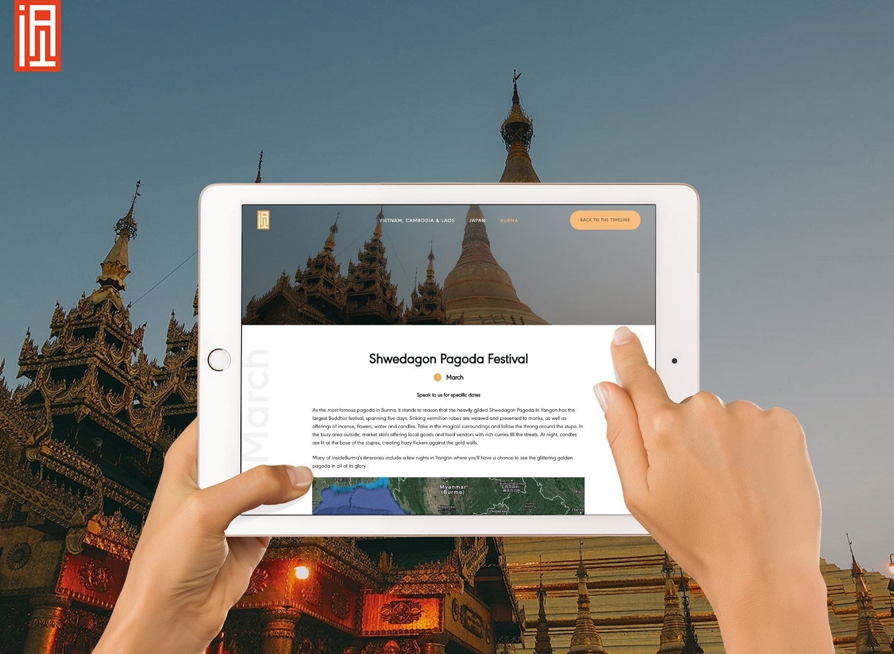 Shwedagon pagoda on the When to travel to Burma (Myanmar) travel website