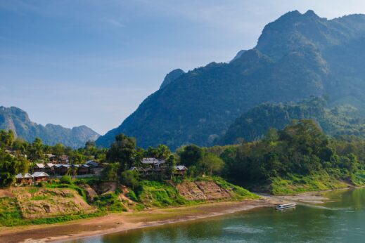 Nong Khiaw, Nam Our River, Laos