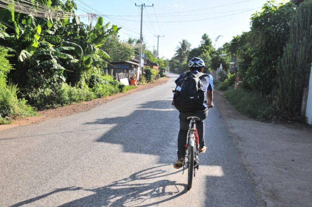 things to do in cambodia cycling in battambang